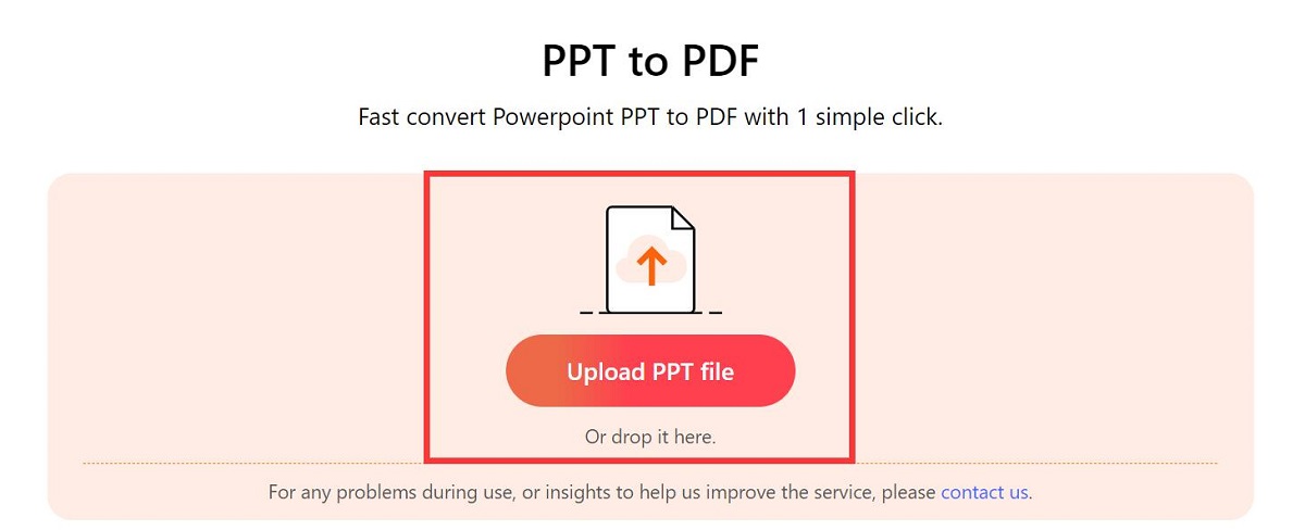 Convert PPT to PDF with Hyperlinks Online in One Click