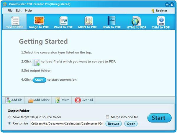 Coolmuster PDF Creator Pro