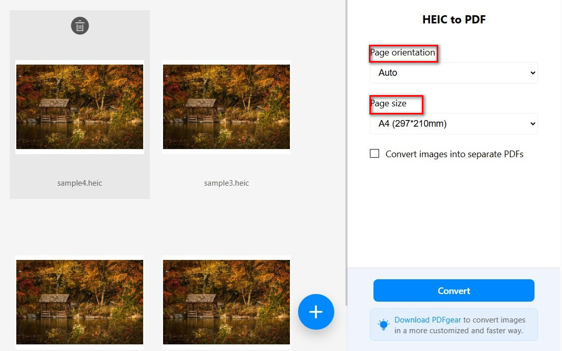 Adjust the Page Size and Orientation