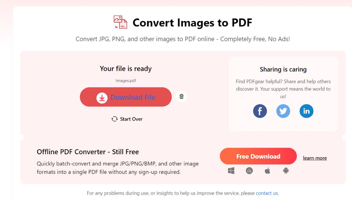 Download PDF File from PDFgear