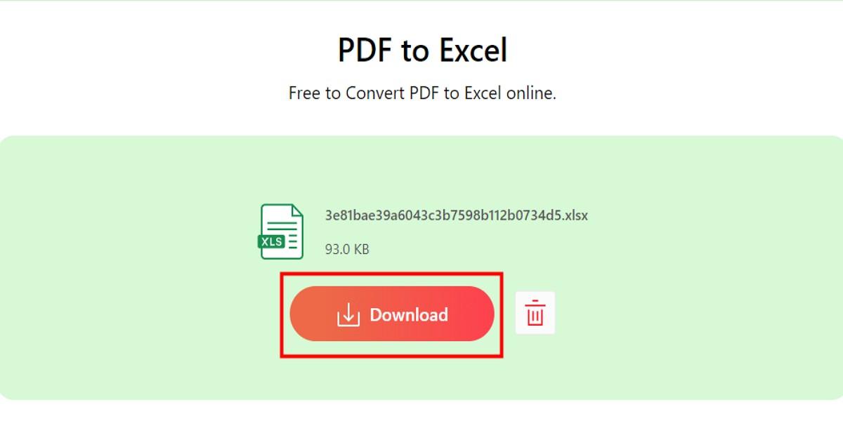 Download the Finished Excel Files
