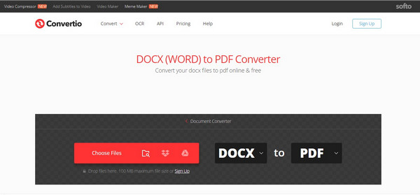 Convertio DOCX to PDF