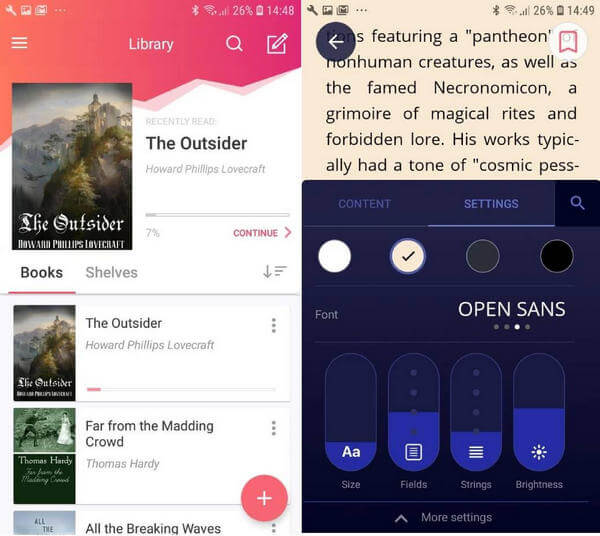 The Best eReader and eBook apps for Android! 