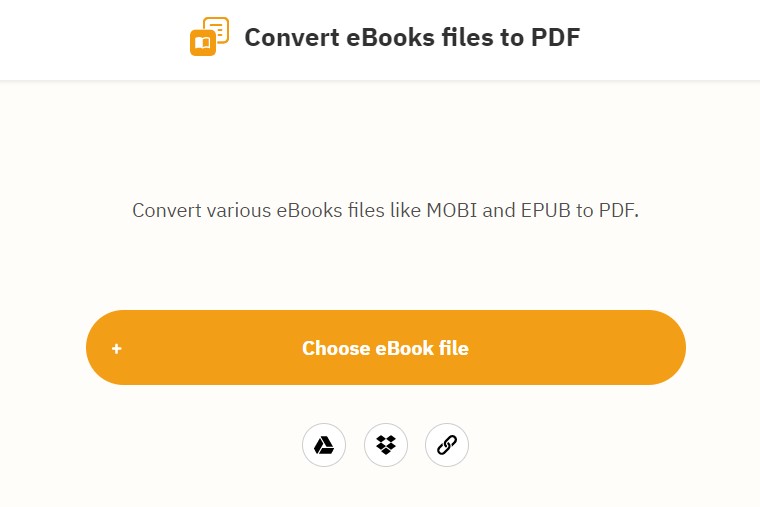 freepdfconvert EPUB to PDF Converter