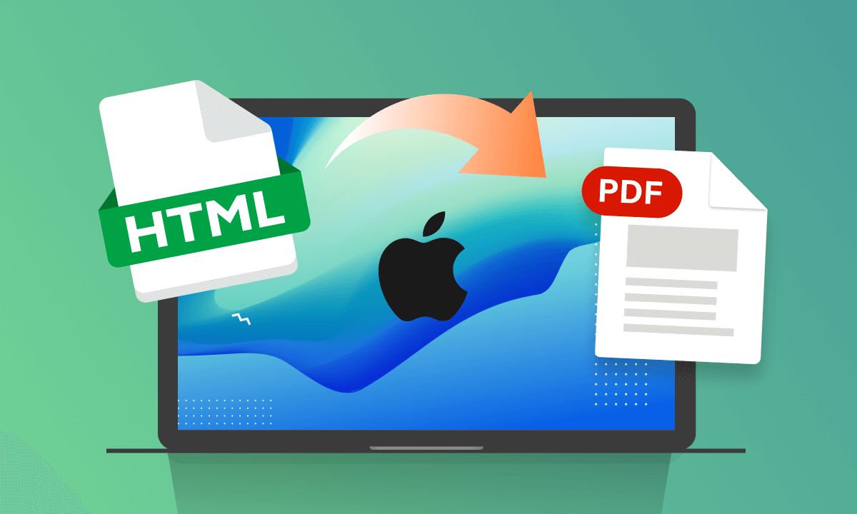 How To Convert HTML to PDF on Mac