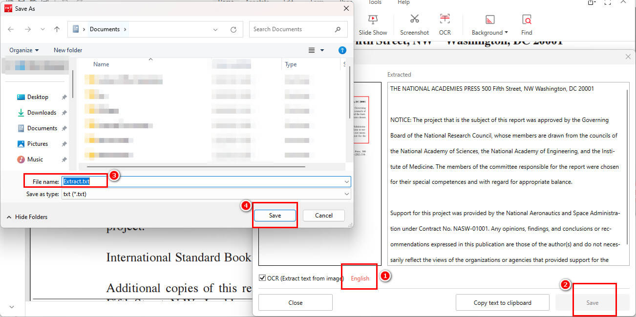 Save a Text File to Your Device