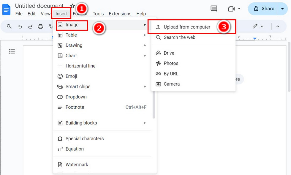 Insert WebP into Google Docs