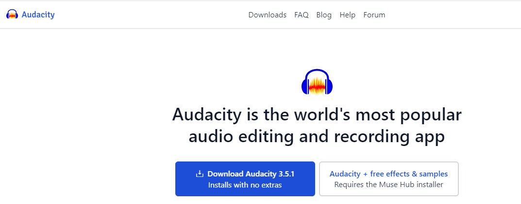Install Audacity