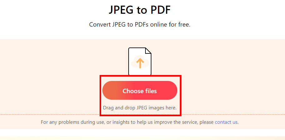 Convert JPEG to PDF