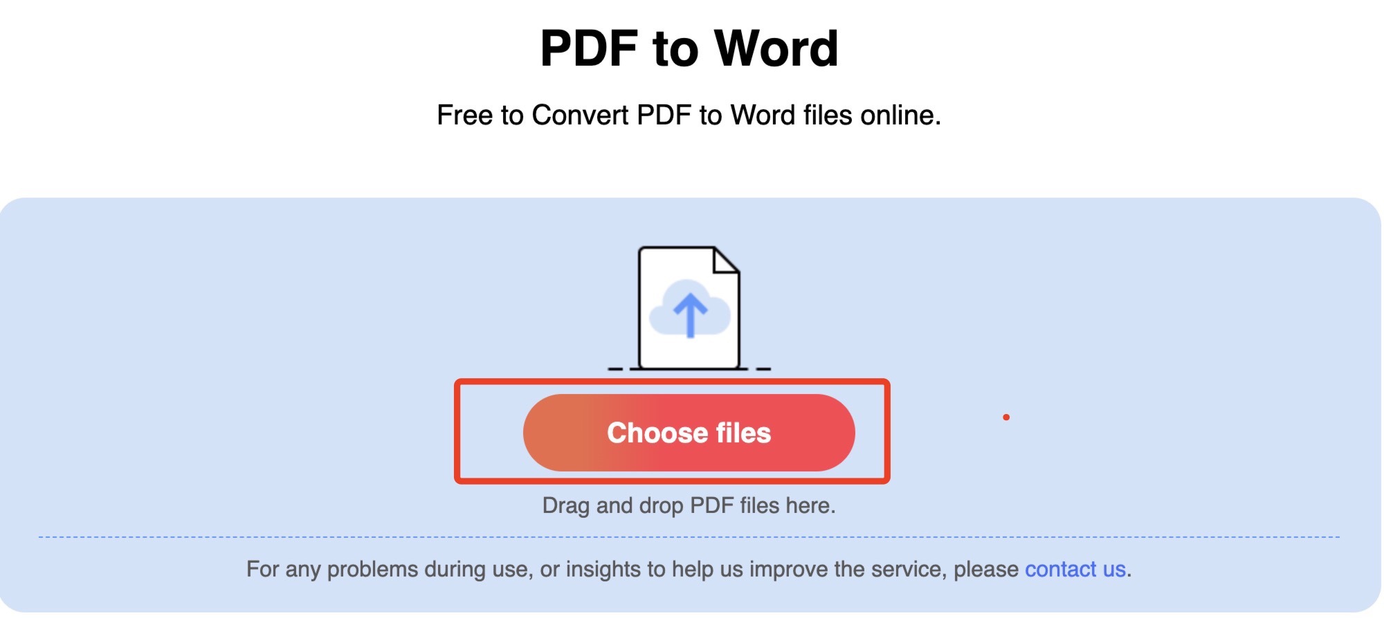 Convert PDF to Word