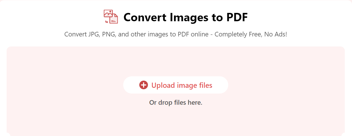 Convert Image to PDF Online