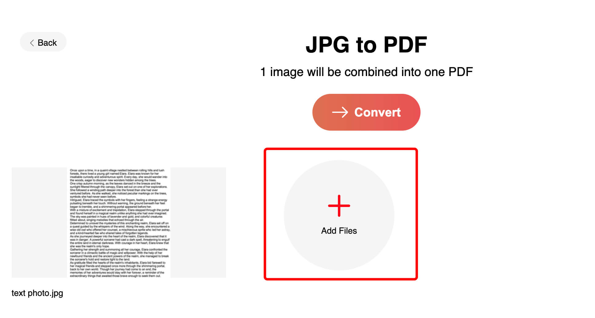 Add More Photos