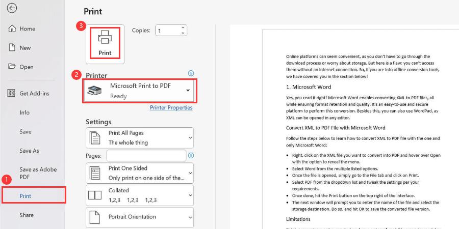 Print File as PDF