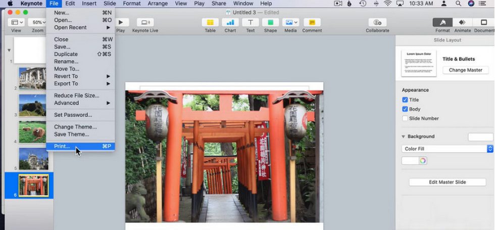 Print Screenshots to PDF on Mac Using Preview