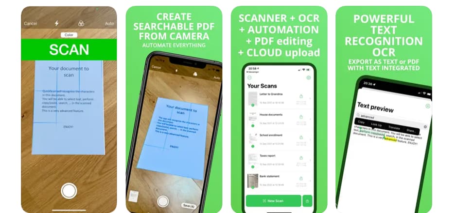 Quick Scan PDF Scanner App