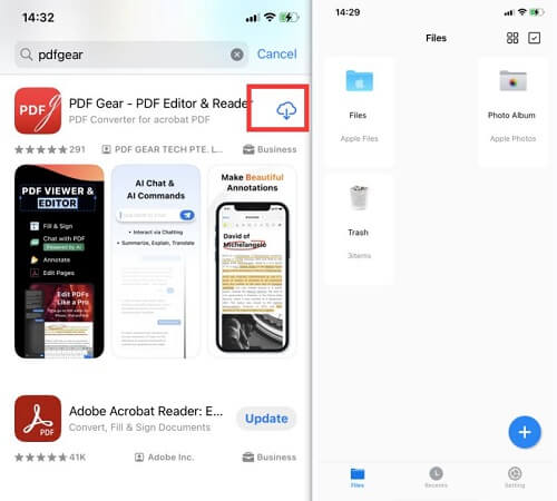 Run PDFgear on Your iPhone
