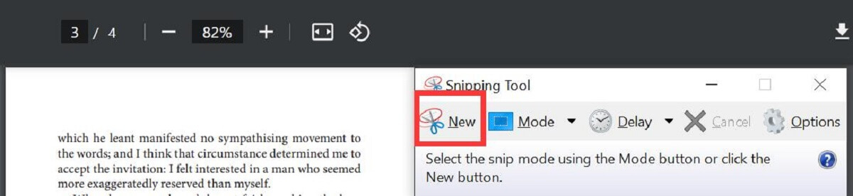 Run Snipping Tool