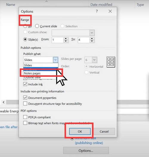 Save the PDF File