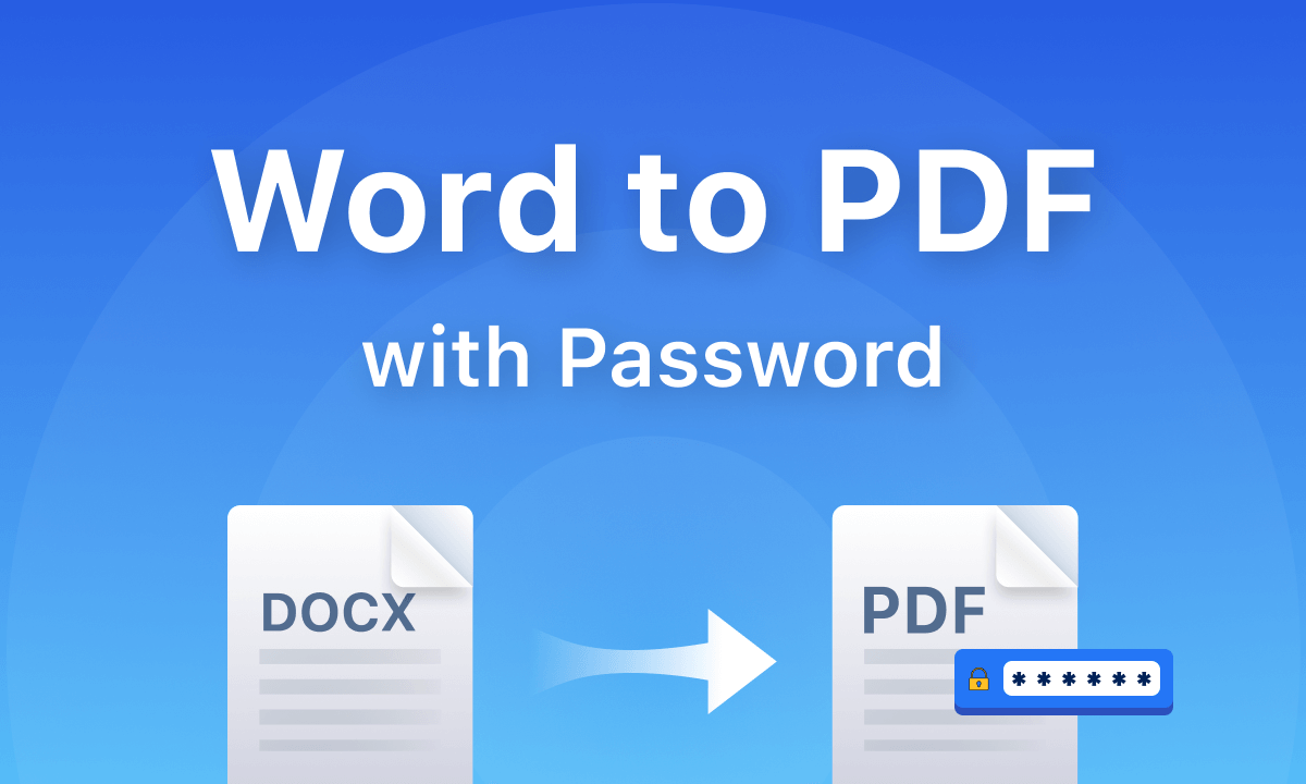 Save a Word Document as a PDF with a Password