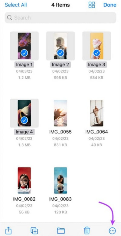Select the Photos