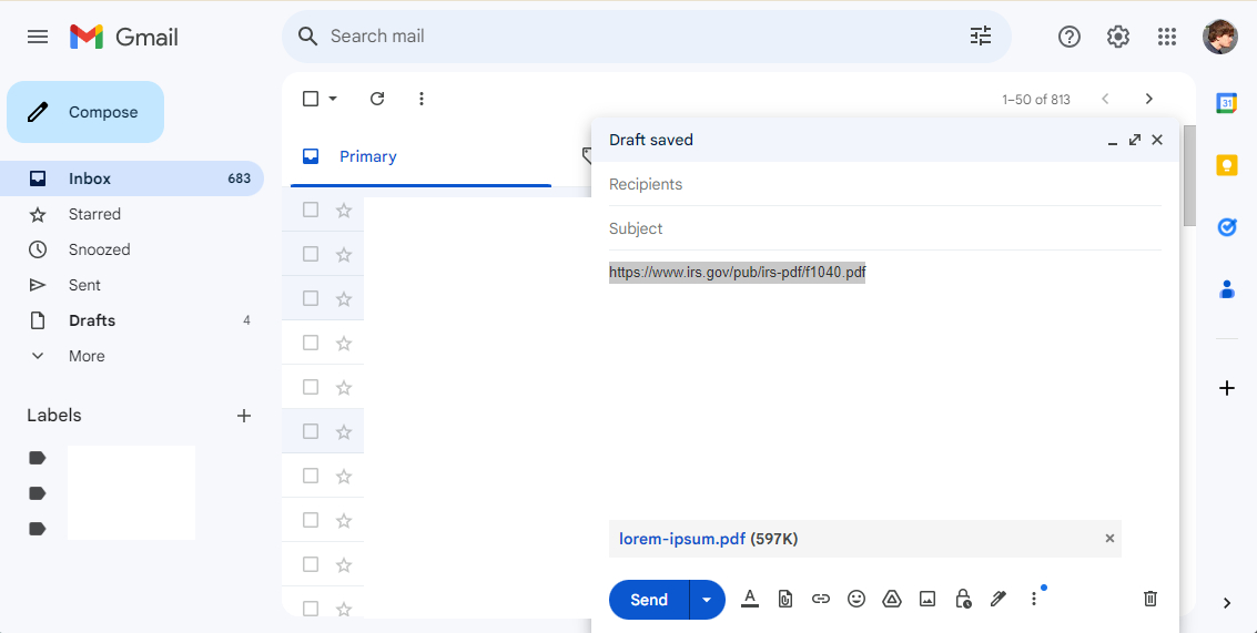Include the PDF Link