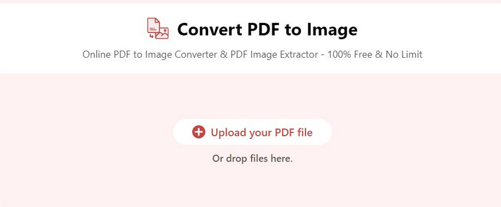 Turn a PDF into Images Online with PDFgear
