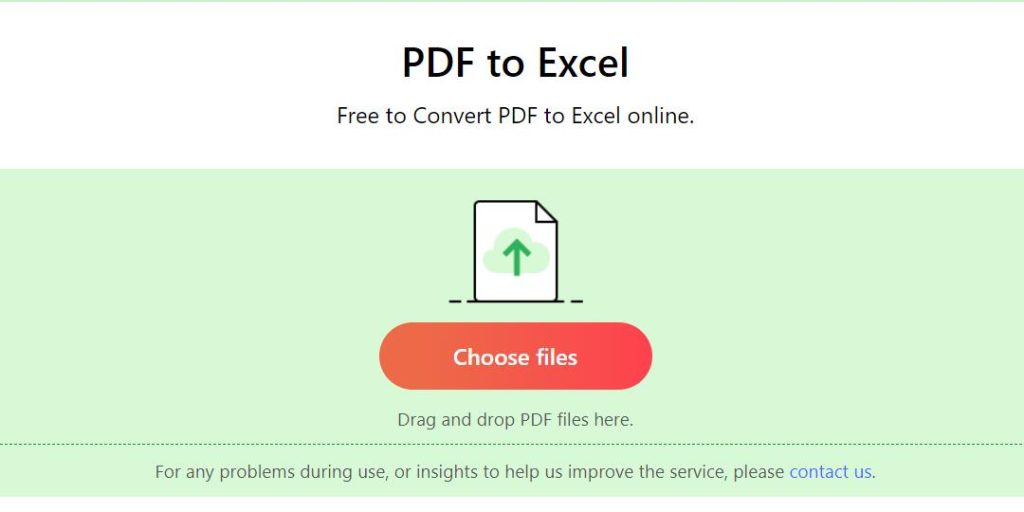 Upload PDF to PDFgear Format Converter