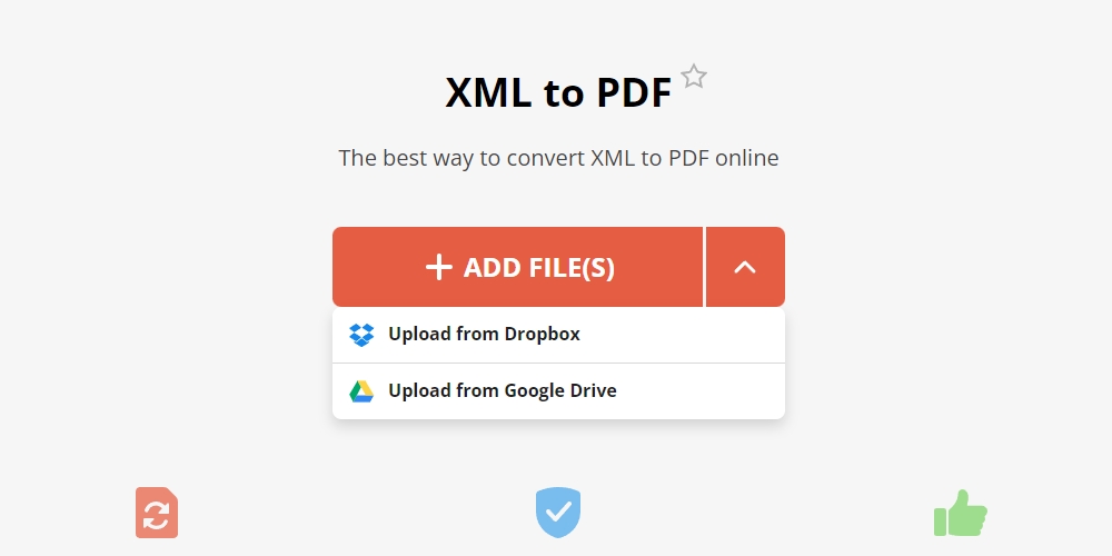 Upload XML Online