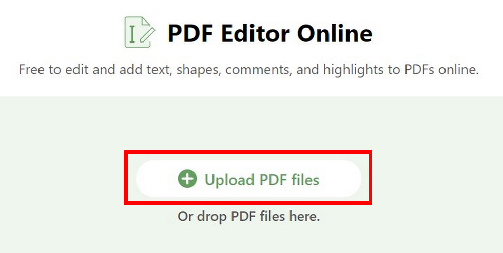 Add a File to Pdfgear Online Editor