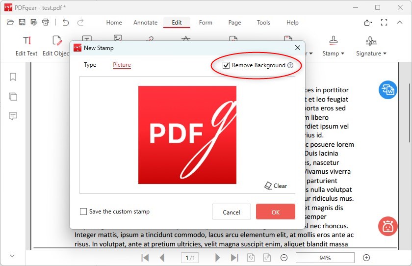 How to Edit Watermarks and Backgrounds in a PDF