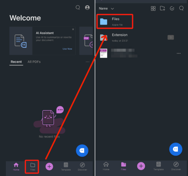 Open PDF with Foxit