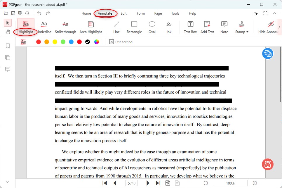 PDF Editor, Write, Redact, Modify & Edit PDFs