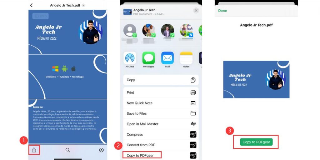 Change Default PDF Viewer in Whatsapp for iOS