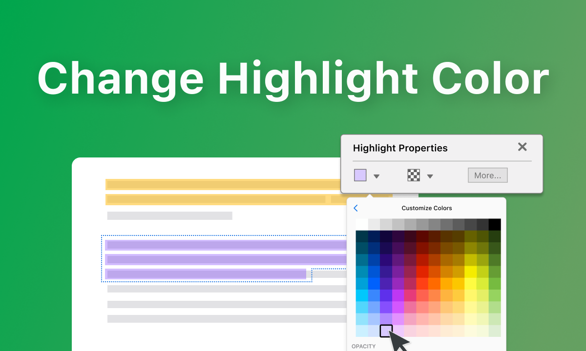 4 Methods] How To Change Highlight Color in PDF