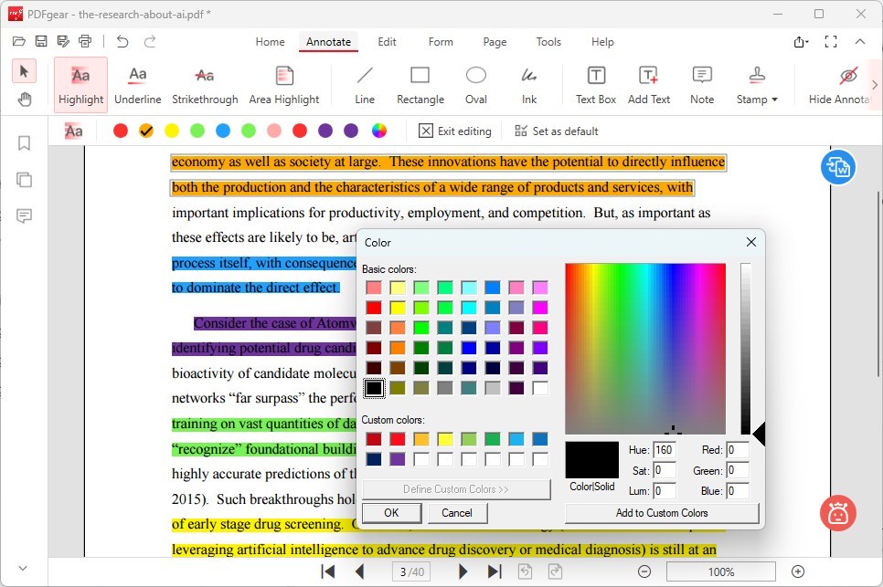 4 Methods] How To Change Highlight Color in PDF