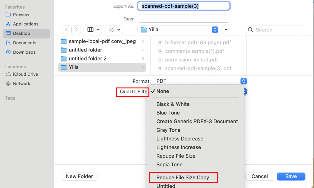 Select the Custom Filter You Created