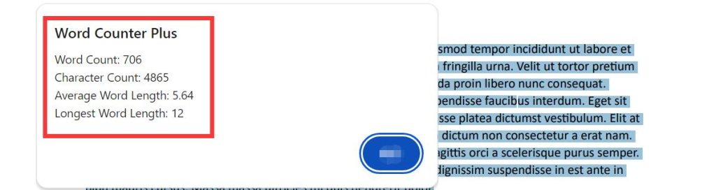 Count Words with Word Counter Plus