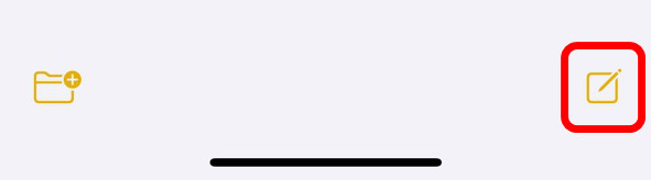 Create a New Note on iPhone