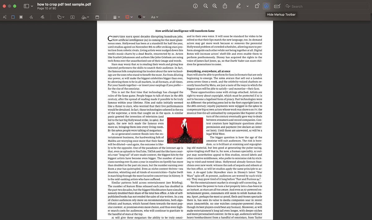 Open PDF File with Preview
