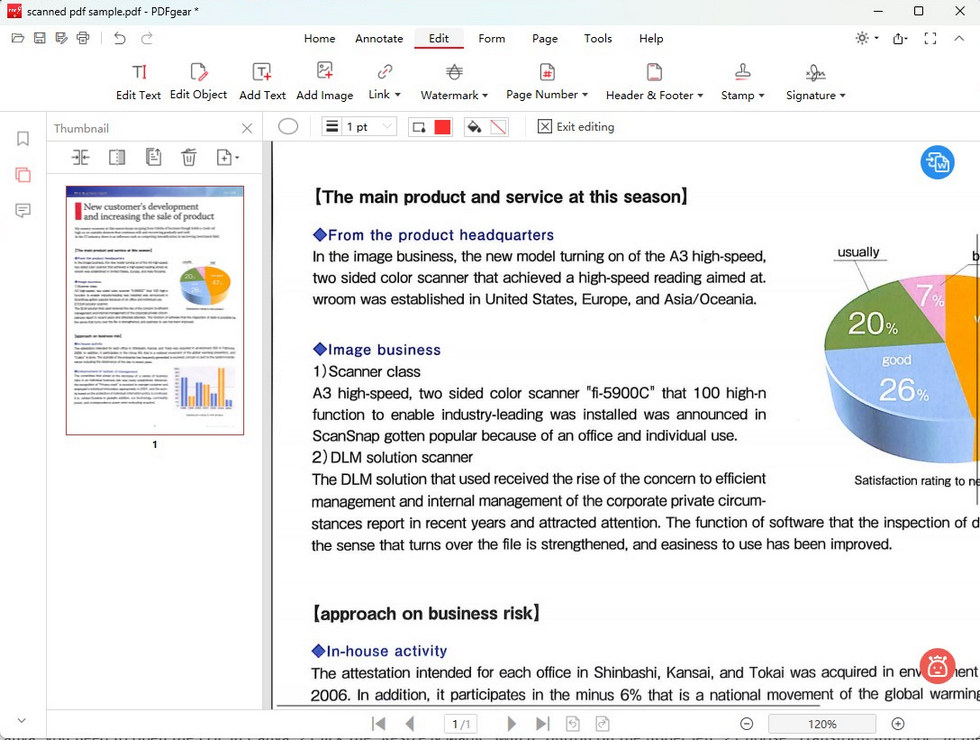 Design a PDF in PDFgear