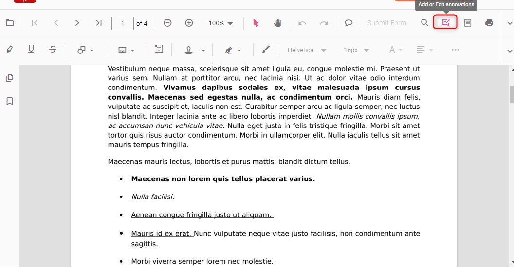 Edit the Merged PDF Online