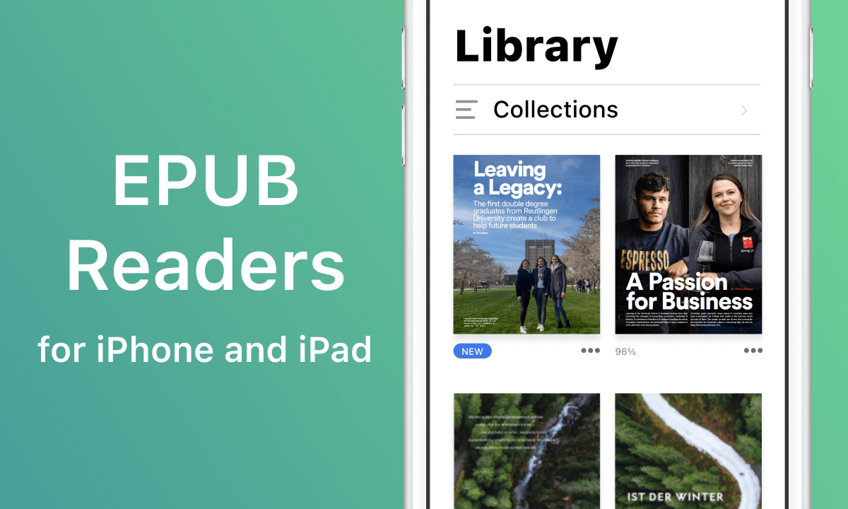 Best EPUB Readers for iPhone and iPad