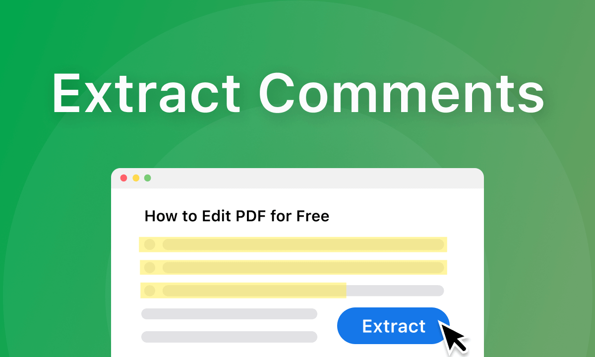 How to Extract Comments from PDF