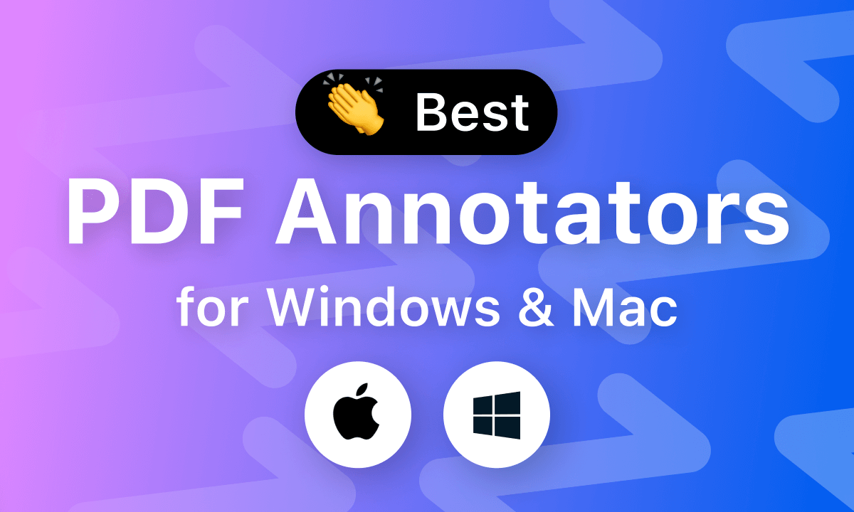 PDF Annotators for Windows and Mac