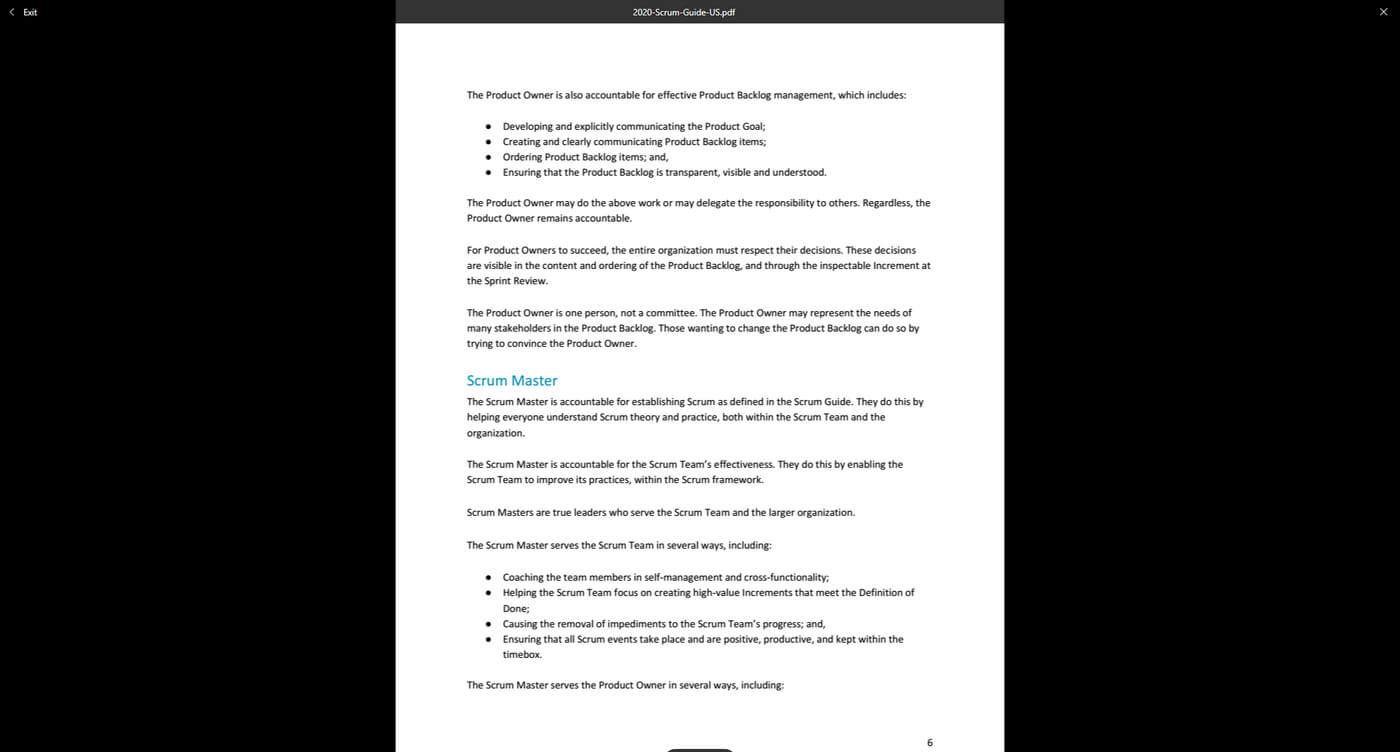PDFgear Full Screen Mode