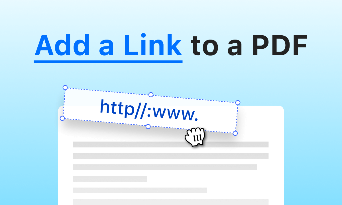 How to Add a Link to a PDF
