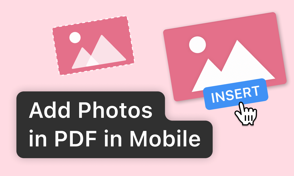 How to Add Photo in PDF on Mobile