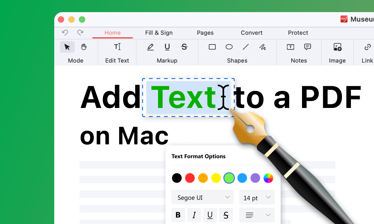 How To Add Text to a PDF on Mac