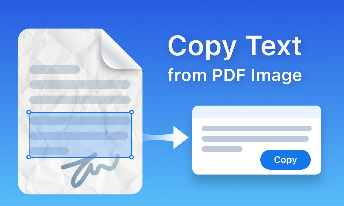 How To Copy and Extract Text from PDF Image