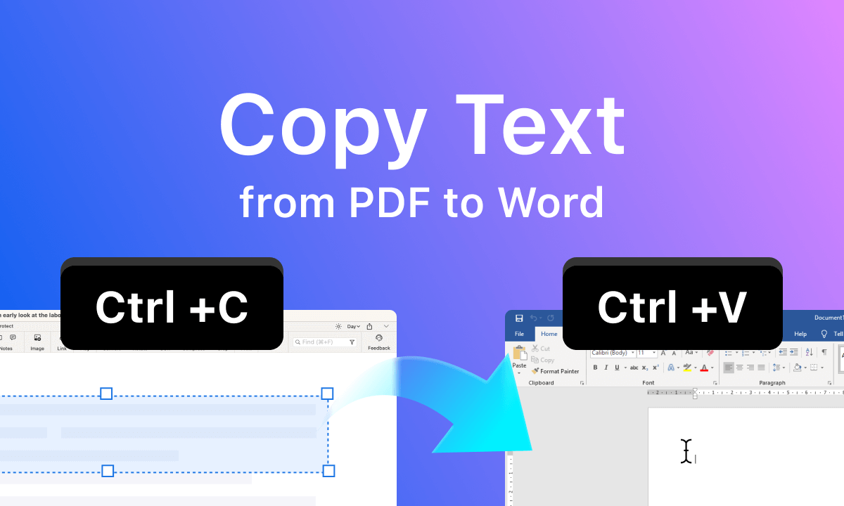 How to Copy Text from PDF to Word